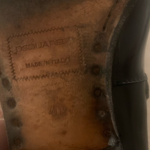 DSquared2 black ankle boots - Picture 9 of 9